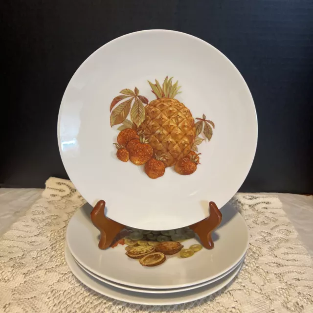 Bareuther Waldsassen Bavaria Germany 7-7/8” dessert/salad plates-Set Of 4