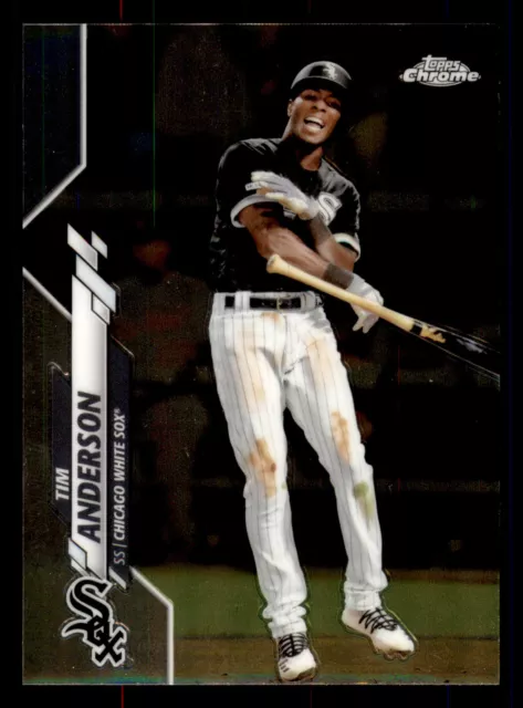 2020 Topps Chrome Tim Anderson #90  Chicago White Sox Baseball Card