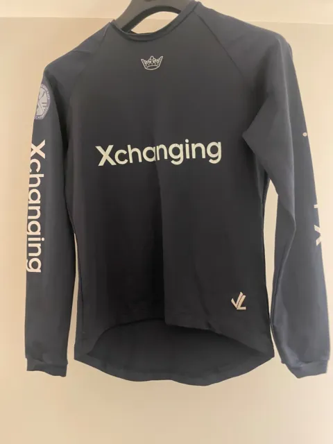 Oxford Boat Race Exchanging Long Sleeve Base Layer - Navy - Large