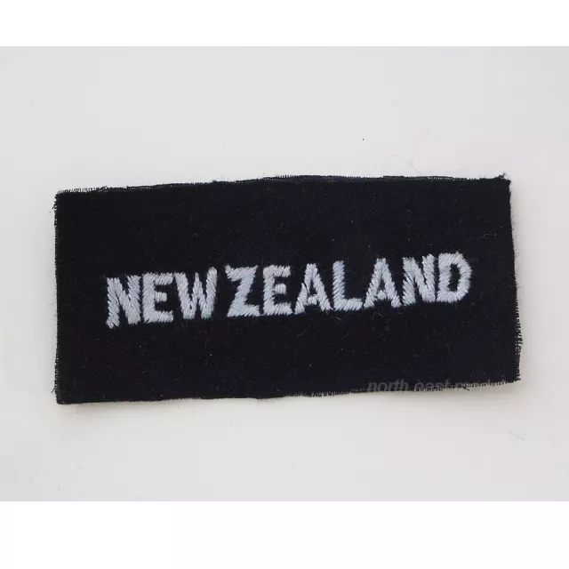 RAF Royal Air Force 'NEW ZEALAND' Cloth Arm Badge