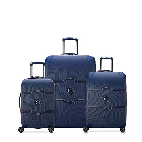 Chatelet Hardside 2.0 Luggage with Spinner Wheels 3 Piece Set 19/24/28 Navy
