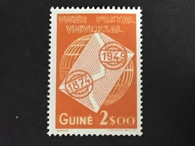 Portuguese Guinea 1949 stamp UPU 75th Anniversary MH