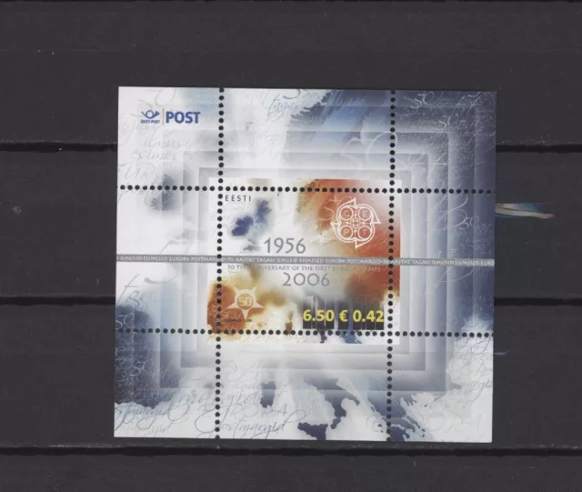 S46074 Estland MNH 2006 50 Years Europa Stamps S/S