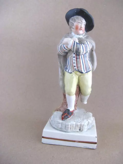 Staffordshire pottery figure - antique c1830