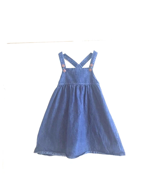 mamas and papas girls denim dress age 2-3 years