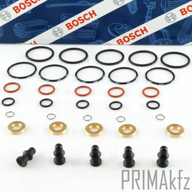 5x Bosch Buse Pompe Joints Réparation pour VW 2,5 Tdi T5 Touareg OE 038198051