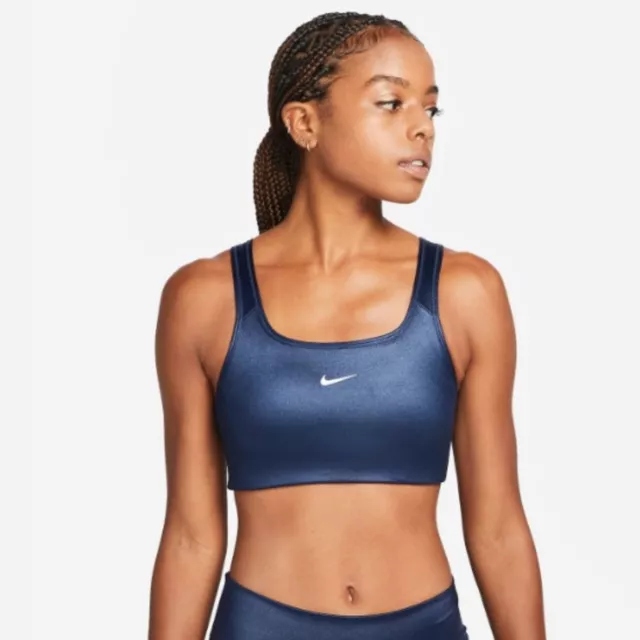 Nike Swoosh Futura Women's Medium-Support Sports Bra Bv3643-084 :  : Clothing, Shoes & Accessories