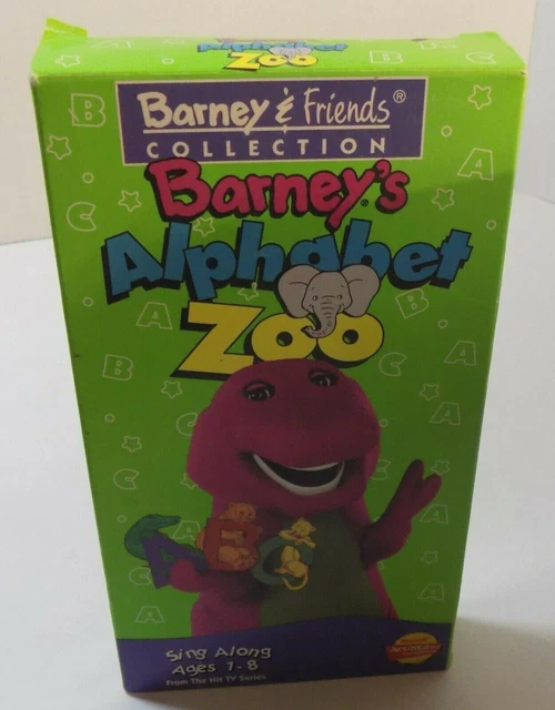 BARNEY & FRIENDS Collection Barney’s Alphabet Zoo (VHS, 1994) Lyons ...