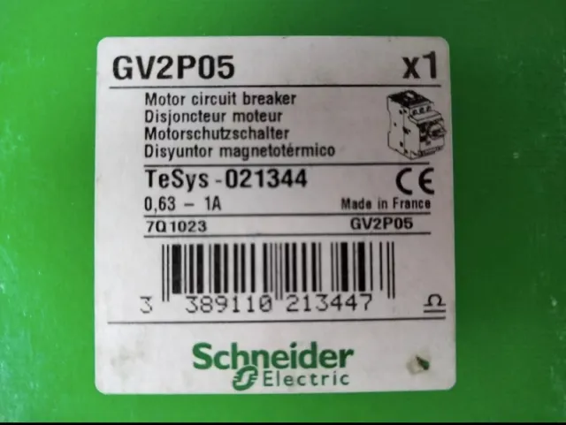 For NEW schneider GV2P05   Integrated motor protector Circuit breaker