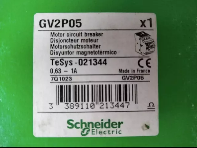 For NEW schneider GV2P05   Integrated motor protector Circuit breaker