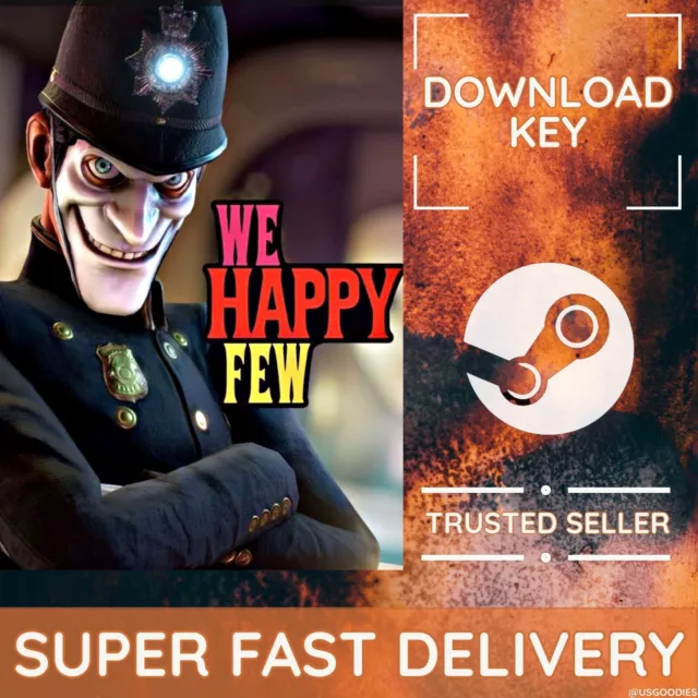 We Happy Few - [2018] PC STEAM KEY 🚀 SAME DAY DISPATCH 🚚