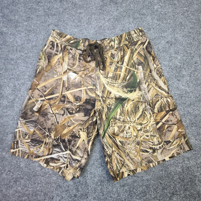 Fox Racing Mens Board Shorts Size 34 Flat Front Zip Up Swim Shorts