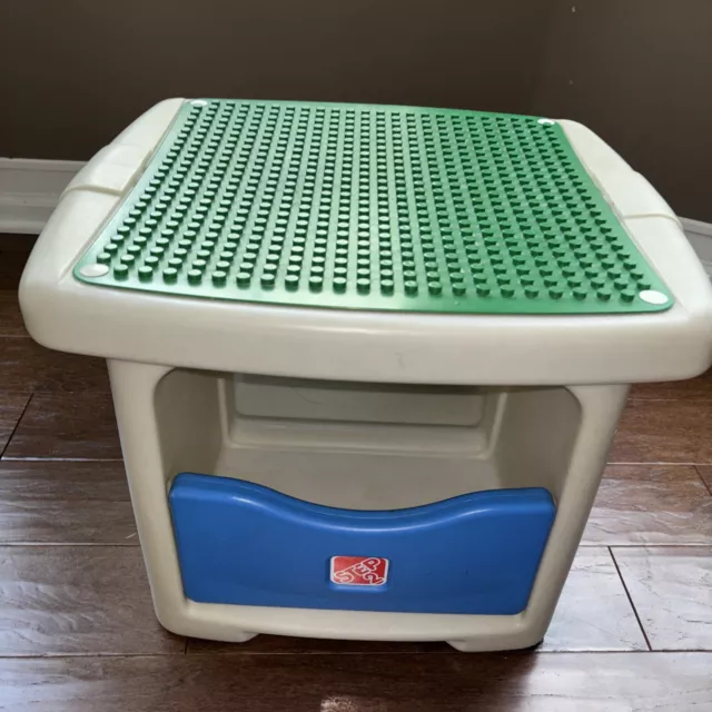 Step 2 Lego Duplo Table w/ Storage Clean!