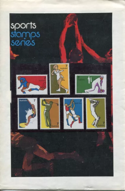 1974 Australian Stamps - Australian Sports Series - Post Office Pack (Sealed)