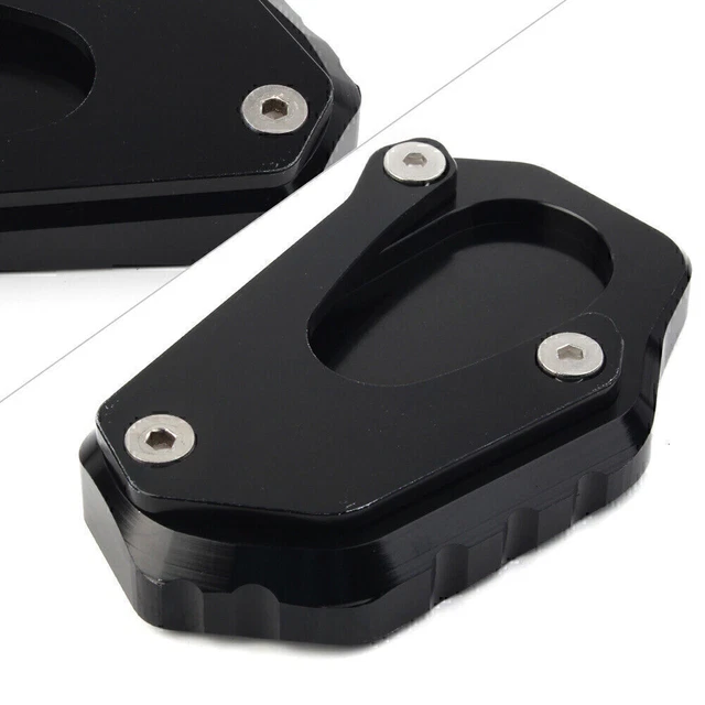 Piastra di allargamento cavalletto laterale per Suzuki V-Strom 1050A/XT 2020 nero GZ