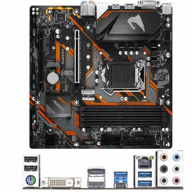 Gigabyte B365M AORUS ELITE Motherboard Intel B365 Micro ATX LGA 1151 DDR4 DIMM