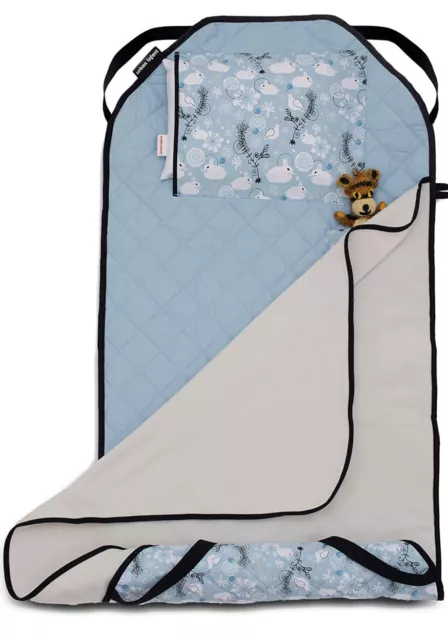 Urban Infant Tot Cot All-in-One Modern Preschool/Daycare Nap Mat New Bunnies