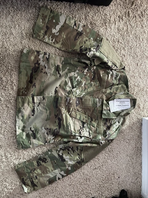 USGI OCP Multicam Uniform Top Jacket US Army Airforce Small Short