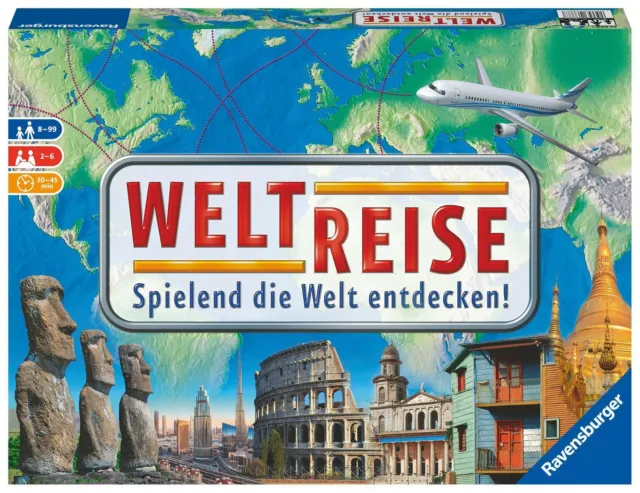 Weltreise | Spielend die Welt entdecken! | Spiel | 26888 | Deutsch | 2020