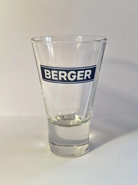 Lot De 6 Verres Berger Anisette - Pastis - Vintage Dans Carton D'origine - Fabrication France