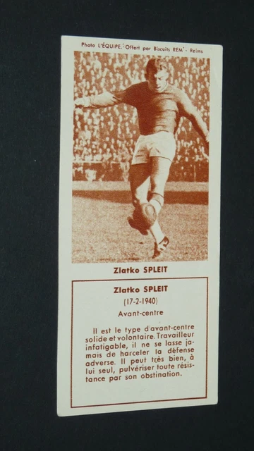 IMAGE MIROIR SPRINT #35 Robert JONQUET Football 1959 card no Panini EUR