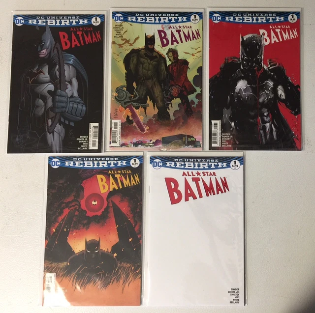 All-Star Batman #1-14 (2016) Snyder, Romita Jr,  Shalvey, Jock, Full Run, Dc Nm
