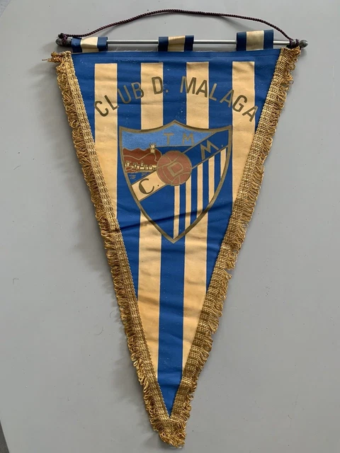 Grand Fanion FC Barcelone Vintage - 49 Cm - Bandera Wimpel Barca