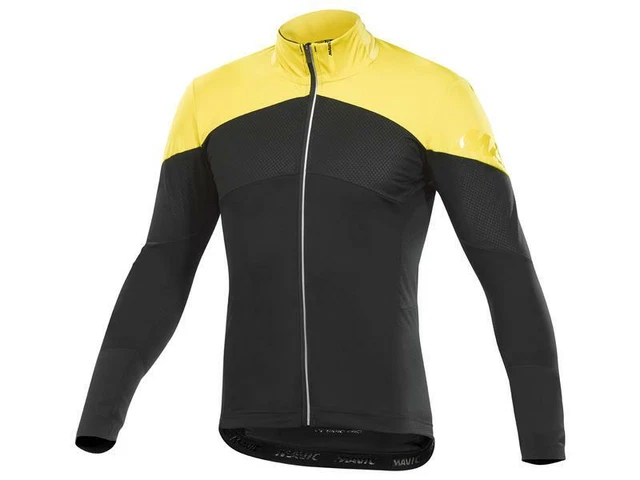 Gilet Cyclisme Mavic Cosmic Wind SL - Jaune/Noir - Taille L - Neuf Avec étiquettes