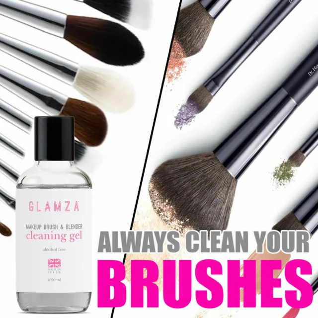MAKEUP BRUSH CLEANER|Makeup Brush & Blender Shampoo Cleansing Gel Remove Makeup