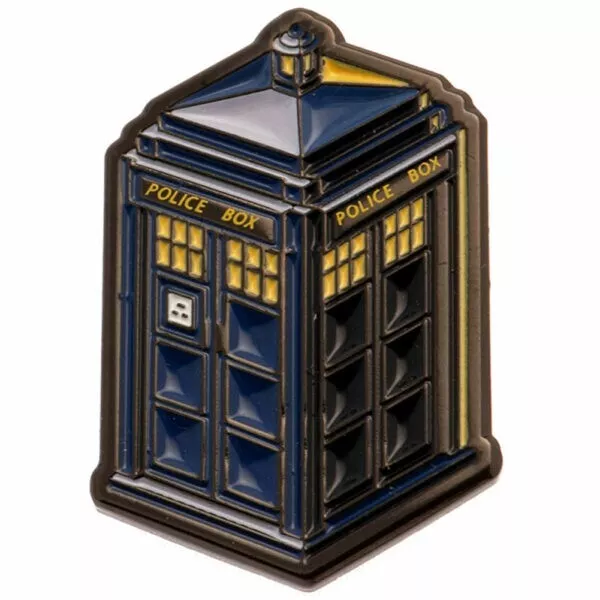 Doctor Who Badge Tardis Official Merchandise