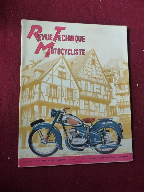Revue Technique Moto N°102 - Août/Sept 1955 - Étude 175 Ydral