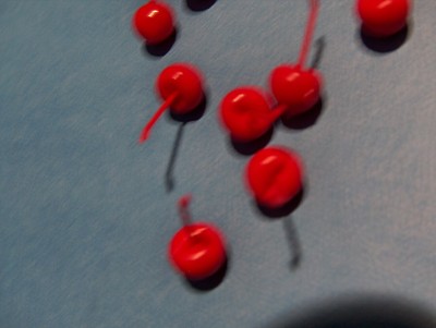 10 Hi-Ho Cherry-O Original Game Red Cherries Replacement Cherry Pieces 