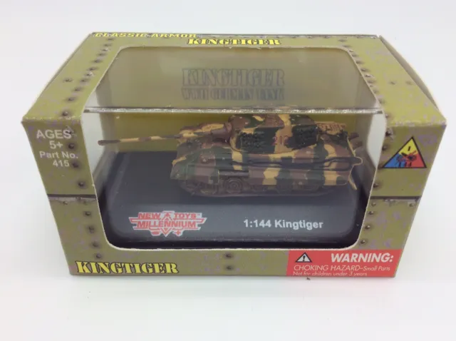 1/144 New Toys Millennium WWII German Kingtiger Tank 21st Century