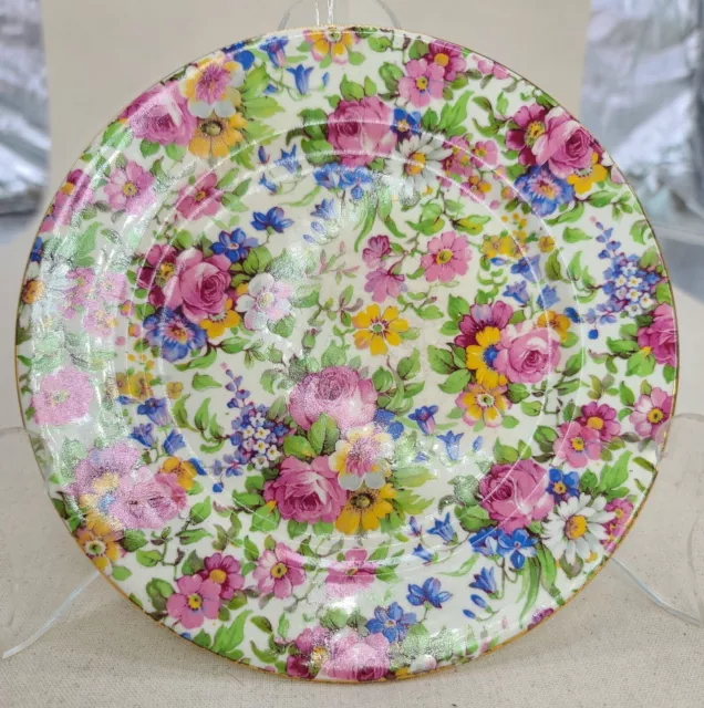OLD Royal Winton Grimwades Summertime Chintz plates No Chips