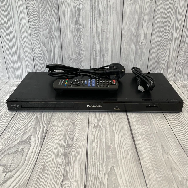 PANASONIC DMPBD75 BLACK BluRay Disc & DVD Player With Remote Control
