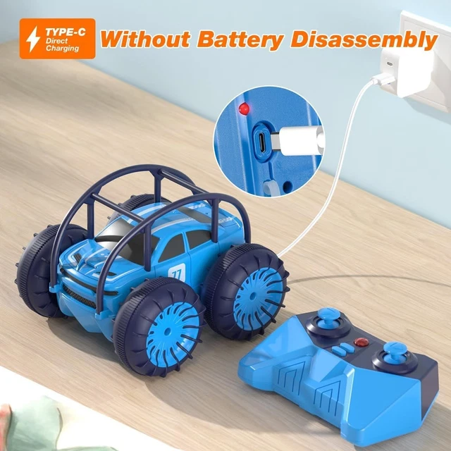 MAXTRONIC DIRECT CHARGING Remote Control Car for Kids, Amphibious RC ...