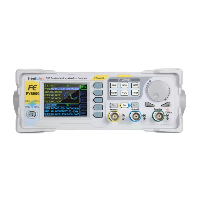 60MHz Function Signal Generator High  Digital DDS Dual-channel M7E3