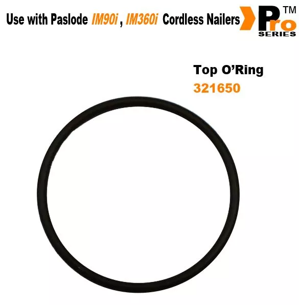 Replacement Top Fan O-Ring 321650 for Paslode IM360i, IM90i, PPN35