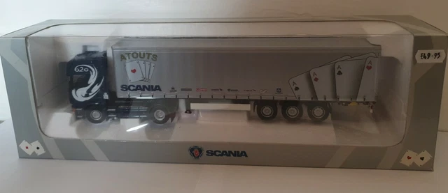Universal Hobbies 1/50 – Camion Scania 560IU Avec Remorque – Big M – Diecast