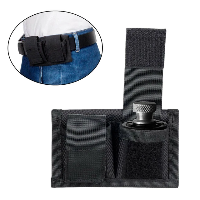 HKS Double Speedloader Pouch Hytrel Plain Black Large