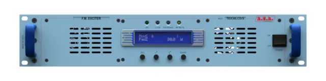 RVR TEX30lcd 30W Fm Transmitter Emisor Radiocommande Verici Pemancar เครื่องส่ง