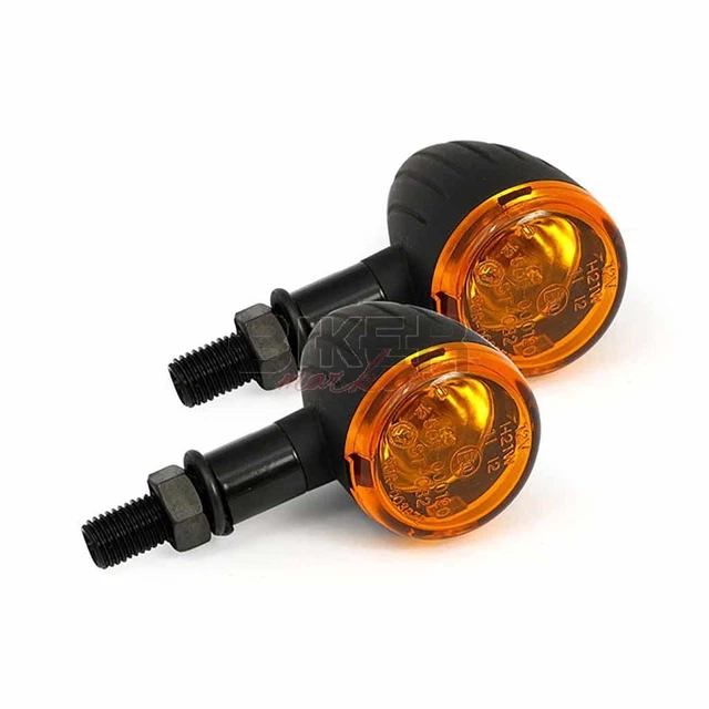 Frecce a Led per Moto Motore Luce Arancio Omologate 12v Indicatori di Direzione
