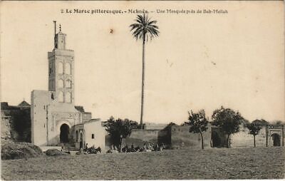 CPA ak meknes a mosque near bab mellah-morocco (23538)