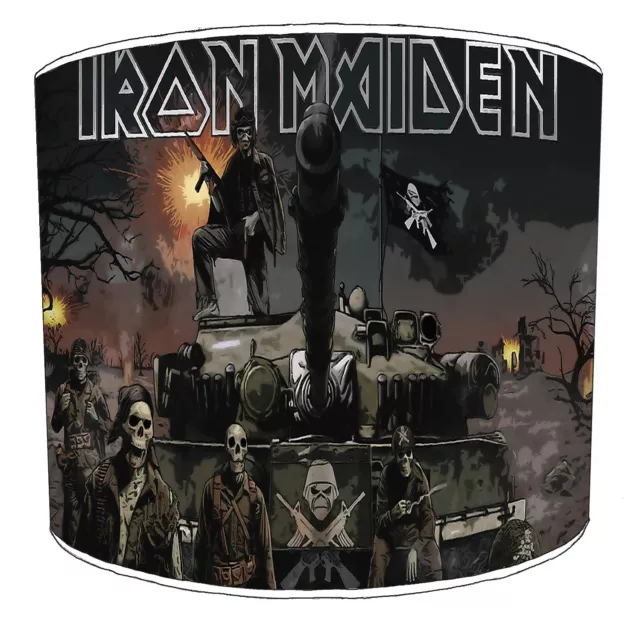Iron Maiden Lampshades, Ideal To Match Wall Decals & Stickers, Duvets & Cushions