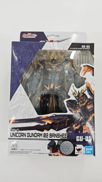 BANDAI RX-0 Unicorn Gundam 02 Banshee GU-05 Figur