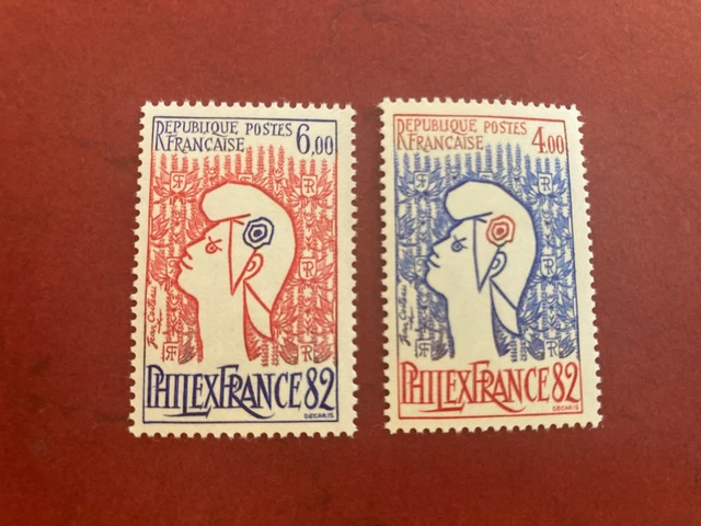 FRANCE 1949 YT PA24 PA25 PA26 PA27 Neufs Air post - Vues stylisées de