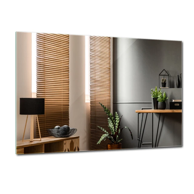 Miroir Mural Or Antique Baroque 56x46 Cm Avec Pied - Style Vintage Pour Salle De Bain Ou Couloir
