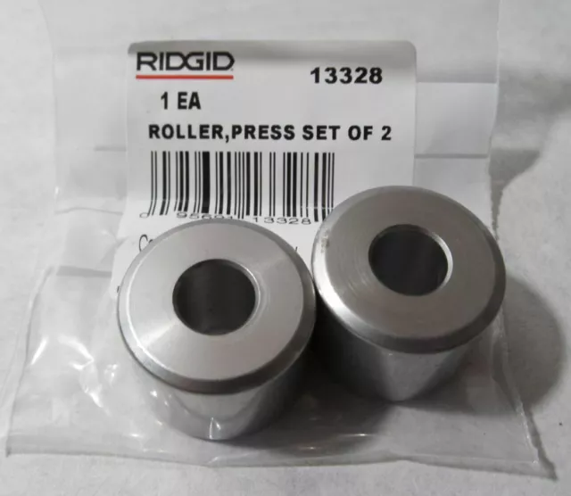 Genuine Ridgid 13328 Set 2 Press Rollers 320-E Hydraulic Pressing/ Crimping Tool