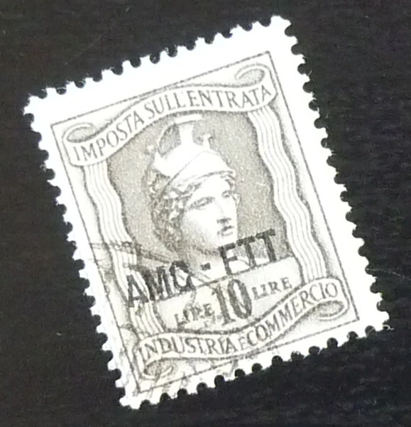Italy Trieste AMG - FTT Revenue Stamp US 1