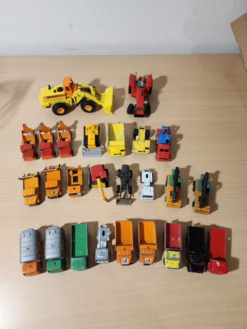 MAJORETTE LOT CAMIONS et travaux publics EUR 10,00 - PicClick FR